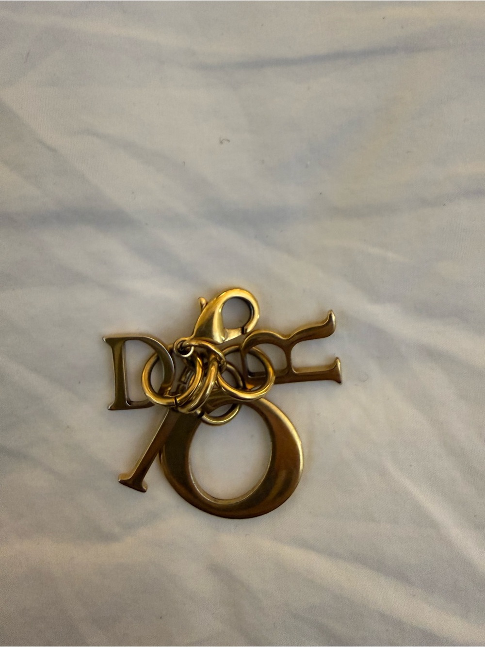 Dior Gold Letter Charm